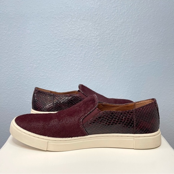 Frye 'Gemma Block' Genuine Calf Hair Slip-on Sneaker - Picture 7 of 9